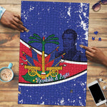 Republic of Haiti 1806-1820 Puzzle Alexandre Petion With Coat Of Arms - African Pride