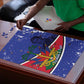 Republic of Haiti 1806-1820 Puzzle Alexandre Petion With Coat Of Arms - African Pride