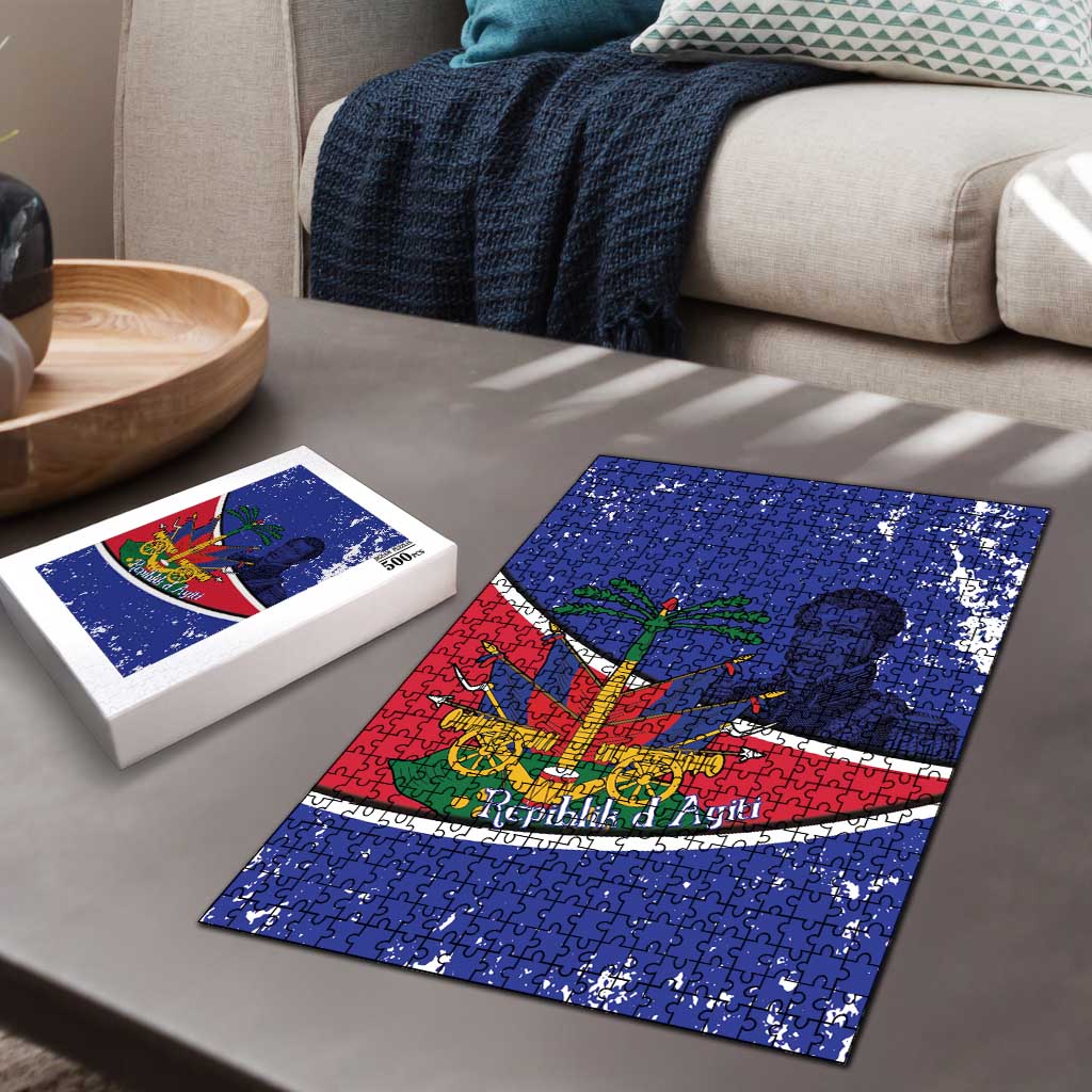 Republic of Haiti 1806-1820 Puzzle Alexandre Petion With Coat Of Arms - African Pride
