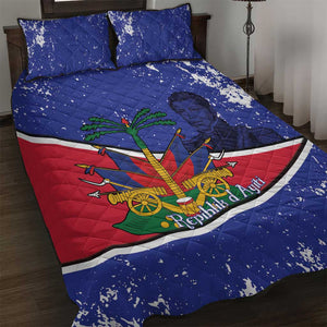Republic of Haiti 1806-1820 Quilt Bed Set Alexandre Petion With Coat Of Arms - African Pride