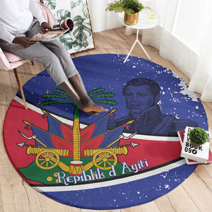 Republic of Haiti 1806-1820 Round Carpet Alexandre Petion With Coat Of Arms - African Pride