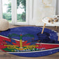 Republic of Haiti 1806-1820 Round Carpet Alexandre Petion With Coat Of Arms - African Pride