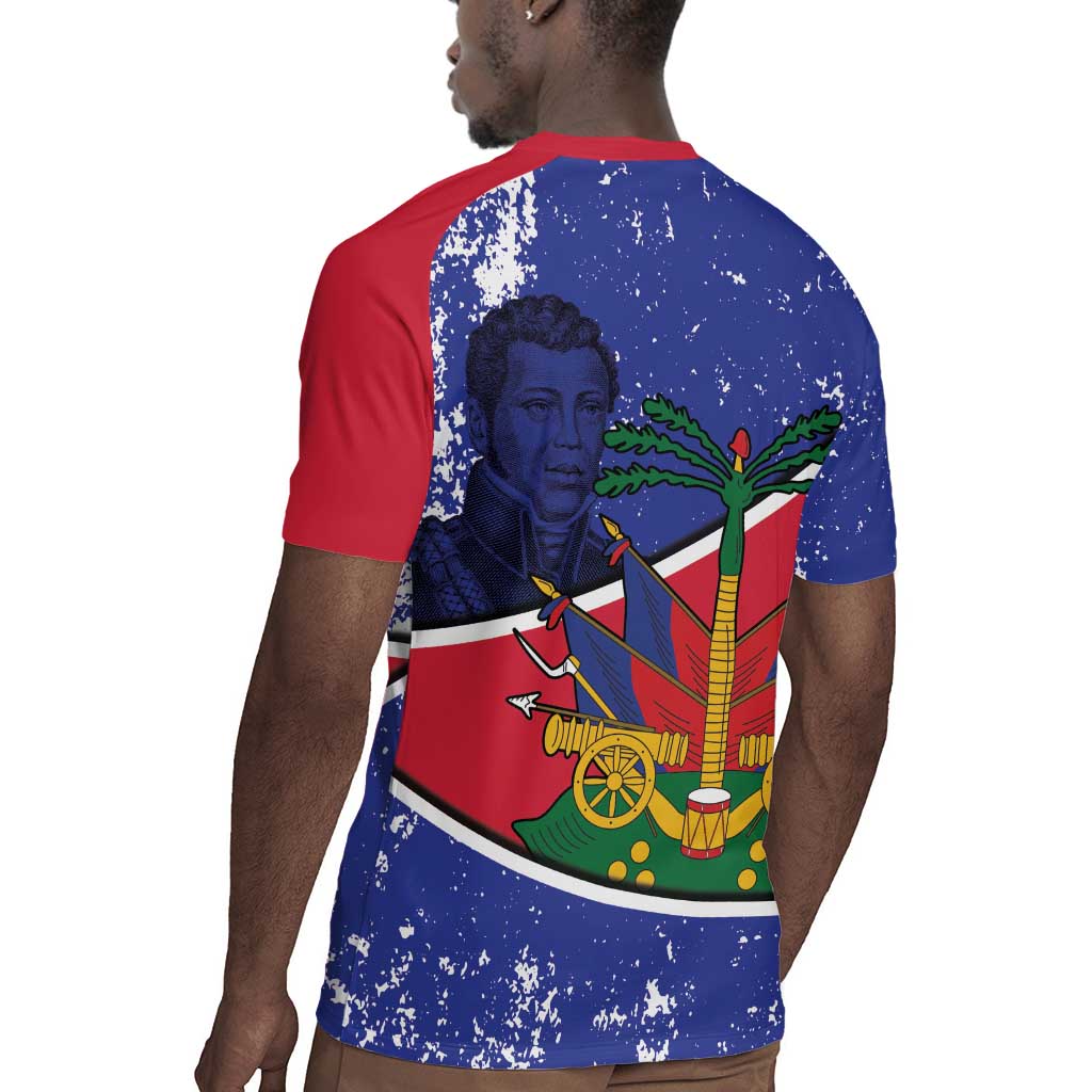 Republic of Haiti 1806-1820 Rugby Jersey Alexandre Petion With Coat Of Arms LT14