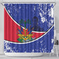 Republic of Haiti 1806-1820 Shower Curtain Alexandre Petion With Coat Of Arms - African Pride