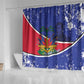 Republic of Haiti 1806-1820 Shower Curtain Alexandre Petion With Coat Of Arms - African Pride