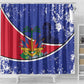 Republic of Haiti 1806-1820 Shower Curtain Alexandre Petion With Coat Of Arms - African Pride
