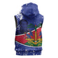 Republic of Haiti 1806-1820 Sleeveless Hoodie Alexandre Petion With Coat Of Arms - African Pride