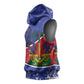 Republic of Haiti 1806-1820 Sleeveless Hoodie Alexandre Petion With Coat Of Arms - African Pride