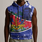 Republic of Haiti 1806-1820 Sleeveless Hoodie Alexandre Petion With Coat Of Arms - African Pride