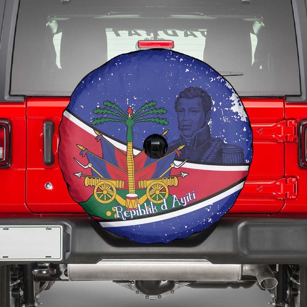 Republic of Haiti 1806-1820 Spare Tire Cover Alexandre Petion With Coat Of Arms - African Pride