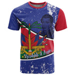 Republic of Haiti 1806-1820 T shirt Alexandre Petion With Coat Of Arms - African Pride