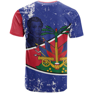 Republic of Haiti 1806-1820 T shirt Alexandre Petion With Coat Of Arms - African Pride