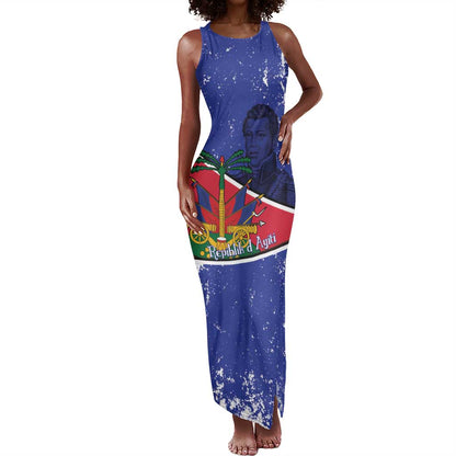 Republic of Haiti 1806-1820 Tank Maxi Dress Alexandre Petion With Coat Of Arms - African Pride