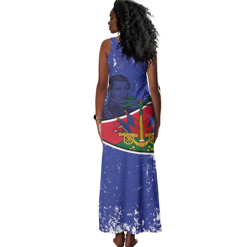 Republic of Haiti 1806-1820 Tank Maxi Dress Alexandre Petion With Coat Of Arms - African Pride
