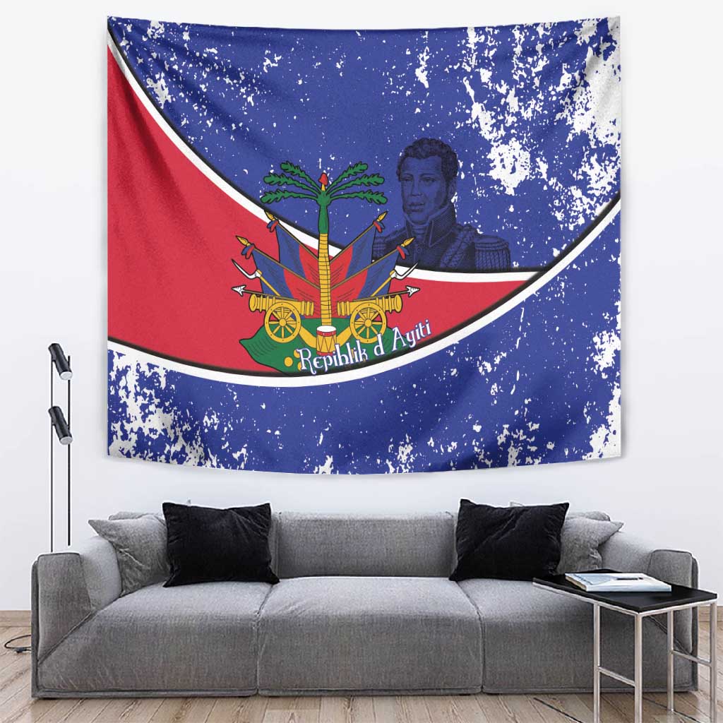 Republic of Haiti 1806-1820 Tapestry Alexandre Petion With Coat Of Arms - African Pride