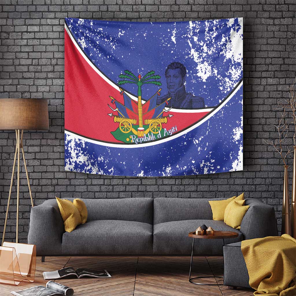 Republic of Haiti 1806-1820 Tapestry Alexandre Petion With Coat Of Arms - African Pride