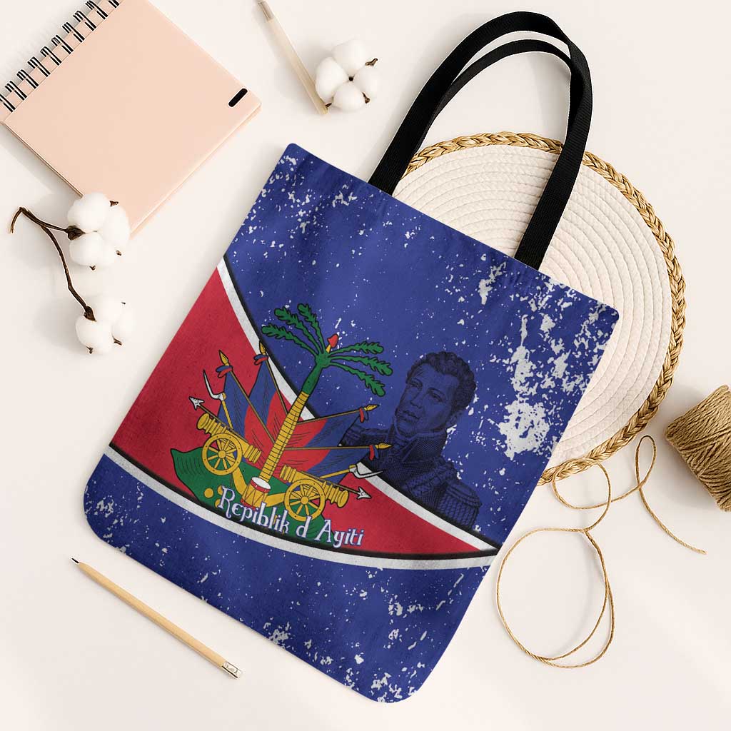 Republic of Haiti 1806-1820 Tote Bag Alexandre Petion With Coat Of Arms - African Pride