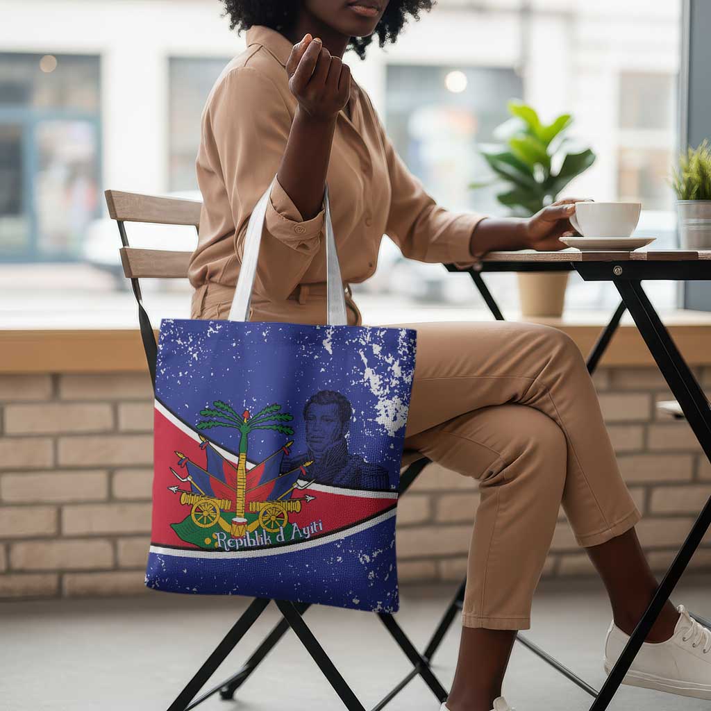 Republic of Haiti 1806-1820 Tote Bag Alexandre Petion With Coat Of Arms - African Pride