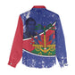 Republic of Haiti 1806-1820 Women Casual Shirt Alexandre Petion With Coat Of Arms - African Pride