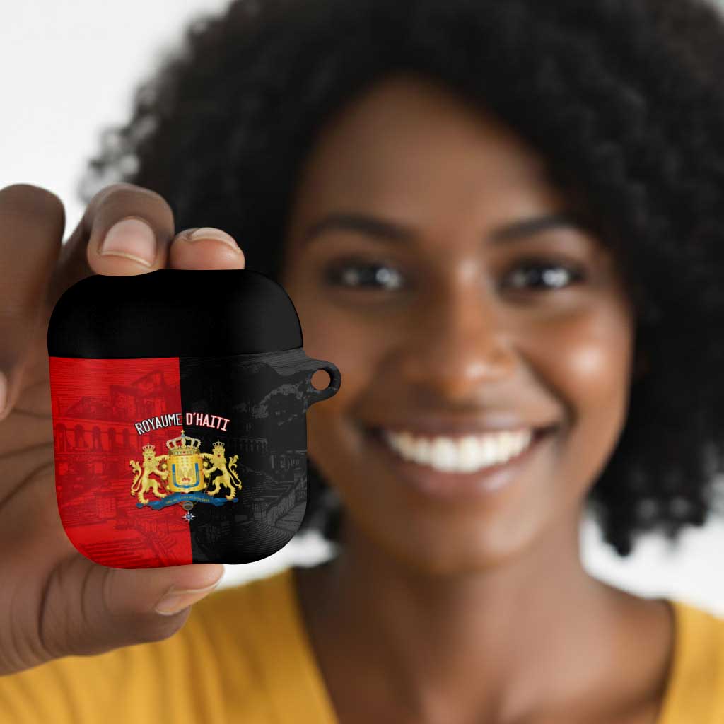 Kingdom of Haiti AirPods Case Sans-Souci Palace Flag Style - African Pride