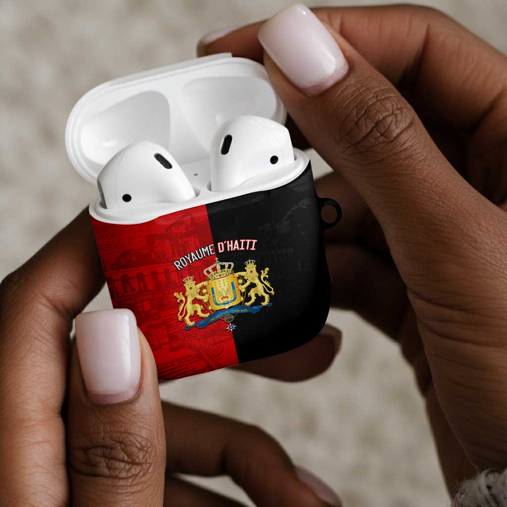Kingdom of Haiti AirPods Case Sans-Souci Palace Flag Style - African Pride