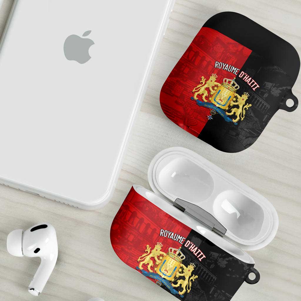 Kingdom of Haiti AirPods Case Sans-Souci Palace Flag Style - African Pride