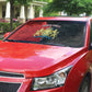 Kingdom of Haiti Auto Sun Shade Sans-Souci Palace Flag Style - African Pride