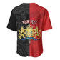 Personalized Kingdom of Haiti Baseball Jersey Sans-Souci Palace Flag Style LT14