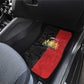 Personalized Kingdom of Haiti Car Mats Sans-Souci Palace Flag Style - African Pride