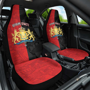 Kingdom of Haiti Car Seat Cover Sans-Souci Palace Flag Style - African Pride