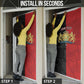 Personalized Kingdom of Haiti Door Cover Sans-Souci Palace Flag Style - African Pride