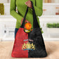 Kingdom of Haiti Grocery Bag Sans-Souci Palace Flag Style - African Pride