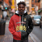 Personalized Kingdom of Haiti Hoodie Sans-Souci Palace Flag Style - African Pride