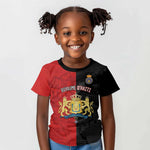 Personalized Kingdom of Haiti Kid T shirt Sans-Souci Palace Flag Style LT14