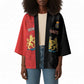 Personalized Kingdom of Haiti Kimono Sans-Souci Palace Flag Style - African Pride