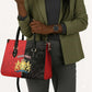 Kingdom of Haiti Leather Bag Sans-Souci Palace Flag Style - African Pride