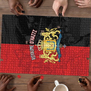 Kingdom of Haiti Puzzle Sans-Souci Palace Flag Style - African Pride