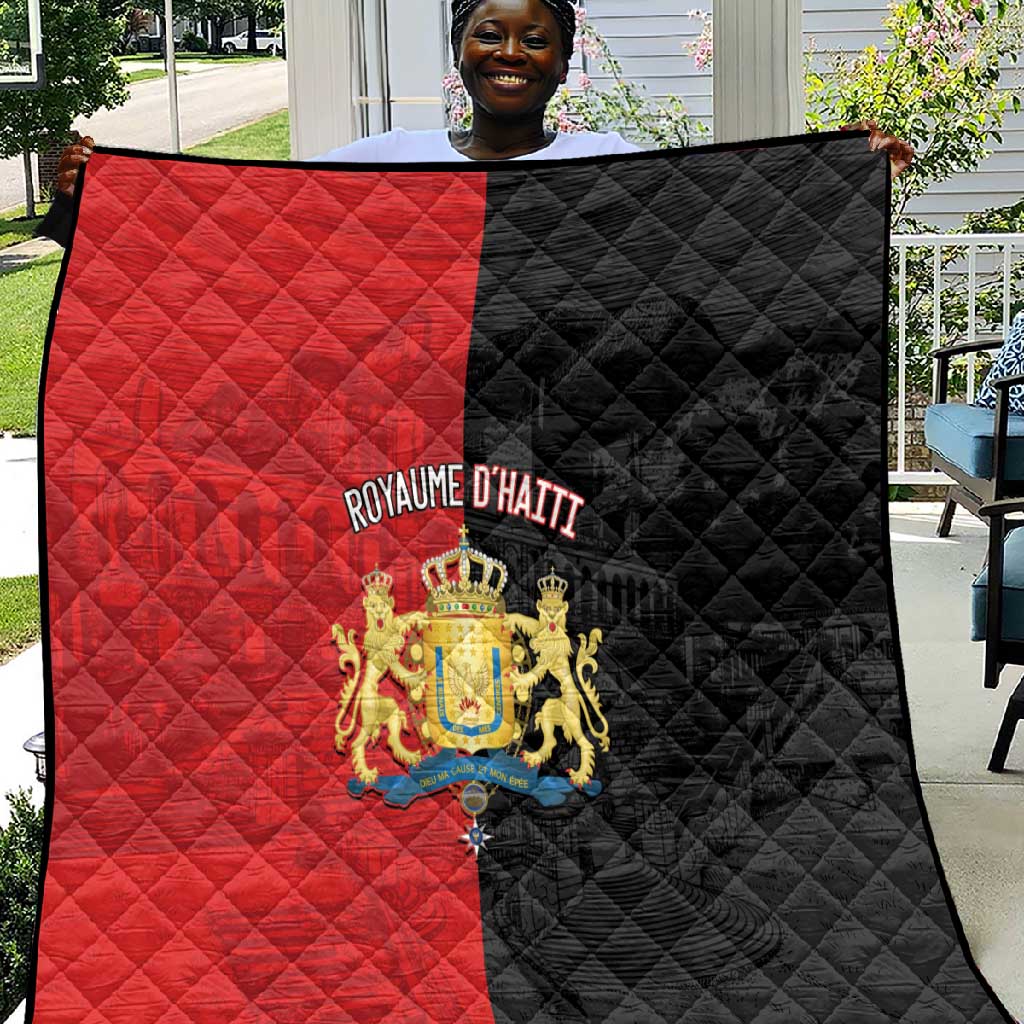 Kingdom of Haiti Quilt Sans-Souci Palace Flag Style - African Pride