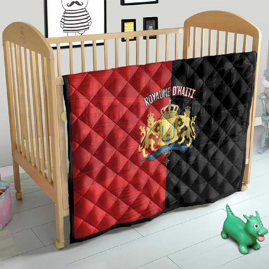 Kingdom of Haiti Quilt Sans-Souci Palace Flag Style - African Pride