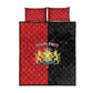 Kingdom of Haiti Quilt Bed Set Sans-Souci Palace Flag Style - African Pride