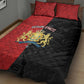 Kingdom of Haiti Quilt Bed Set Sans-Souci Palace Flag Style - African Pride