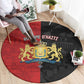 Kingdom of Haiti Round Carpet Sans-Souci Palace Flag Style - African Pride