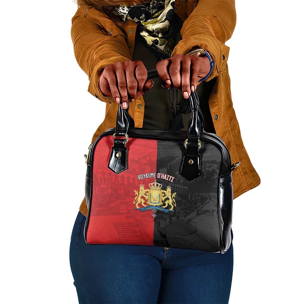 Kingdom of Haiti Shoulder Handbag Sans-Souci Palace Flag Style - African Pride