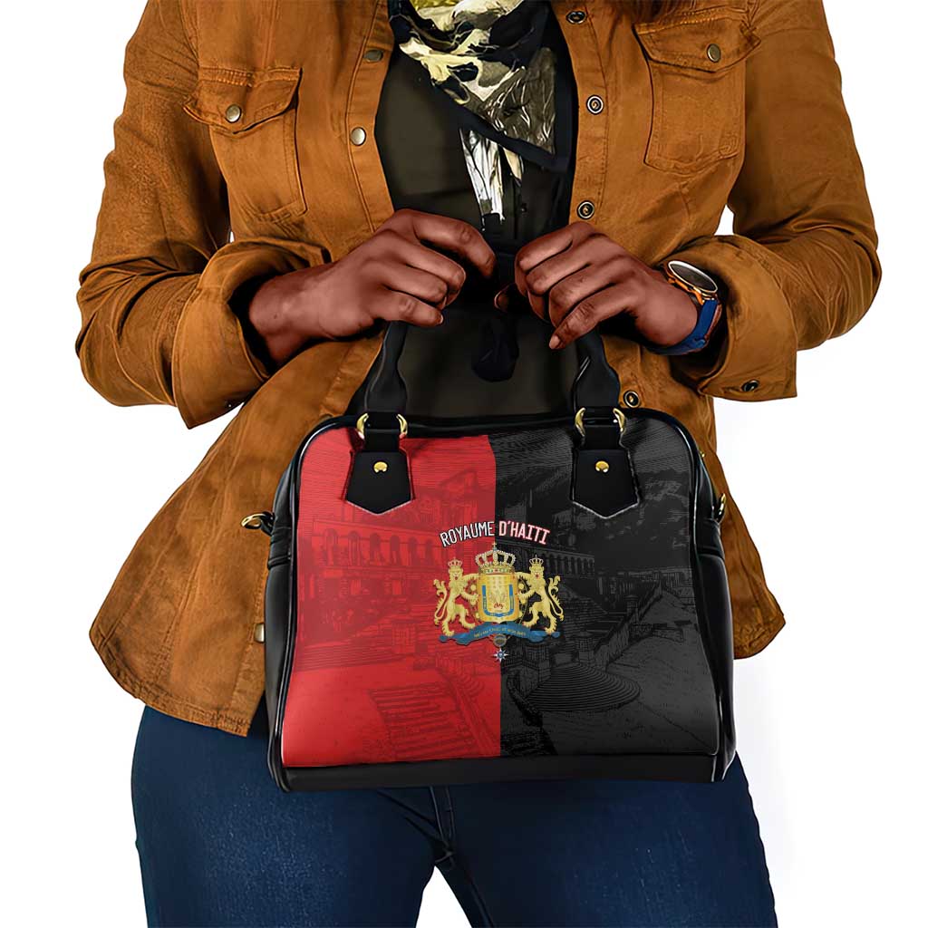 Kingdom of Haiti Shoulder Handbag Sans-Souci Palace Flag Style - African Pride