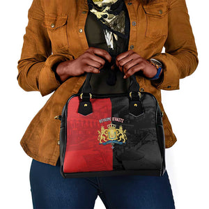 Kingdom of Haiti Shoulder Handbag Sans-Souci Palace Flag Style - African Pride