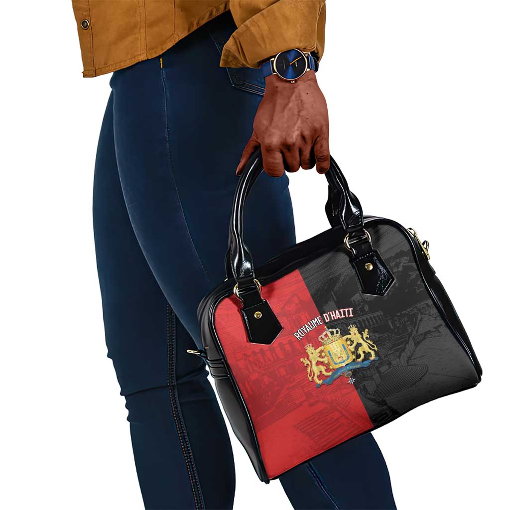 Kingdom of Haiti Shoulder Handbag Sans-Souci Palace Flag Style - African Pride