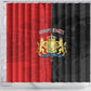 Kingdom of Haiti Shower Curtain Sans-Souci Palace Flag Style - African Pride