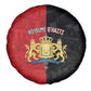 Kingdom of Haiti Spare Tire Cover Sans-Souci Palace Flag Style - African Pride