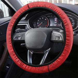 Kingdom of Haiti Steering Wheel Cover Sans-Souci Palace Flag Style - African Pride