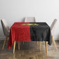 Kingdom of Haiti Tablecloth Sans-Souci Palace Flag Style - African Pride